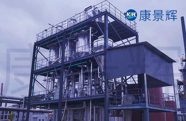 處理量5t/h氯化鈉雙效蒸發(fā)器