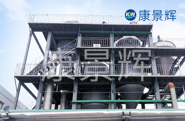 青島康景輝三效蒸發(fā)器有熱堿水、熱水、清水三種清洗功能